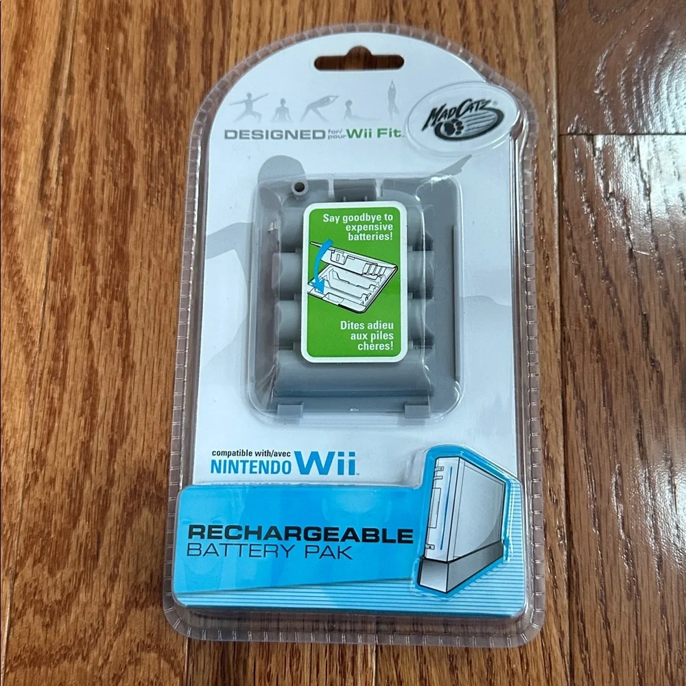 Rechargeable Battery Pack for Nintendo Wii Fit - Gray
